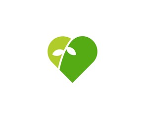 Sticker - Heart logo