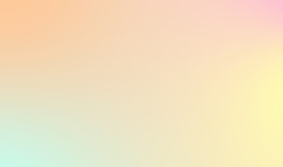 Wall Mural - abstract blur soft gradient pastel dreamy background