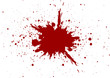 vector blood splatter isolated design. illustration vector design