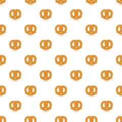 Poster - Pretzel pattern seamless repeat background for any web design