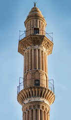 Wall Mural - Old minaret in Mardin Turkey (detailed photo)