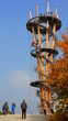 herrlicher Schönbuchturm mit weiter Aussicht über den Naturpark Schönbuch bei Herrenberg