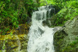 The Mae Sa waterfall. it is beautiful  on Doi Suthep at Chiang Mai in Thailand