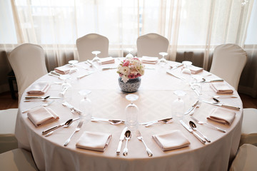 wedding table setting