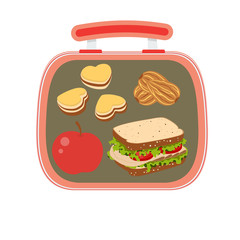 school lunch box