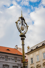 Sticker - Lampadaire dans les rues de Prague