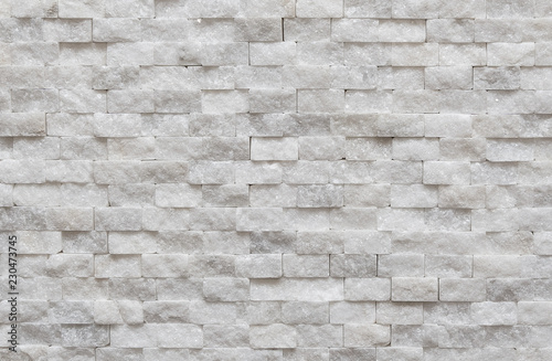 White Modern Decorative Wall Small Marble Brick Background Texture