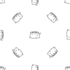 Poster - old tree stump pattern seamless vector repeat geometric for any web design