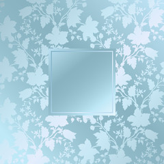 Aufkleber - Abstract vintage seamless damask pattern. Floral ornate