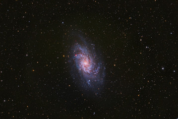 Wall Mural - imaged with a telescope and a scientific ccd camera