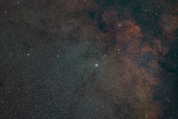 Wall Mural - imaged with a telescope and a scientific ccd camera