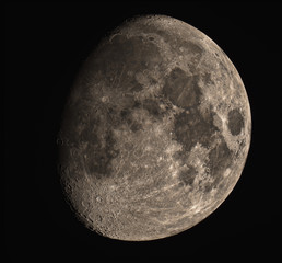 Wall Mural - imaged with a telescope and a scientific ccd camera