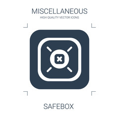 Wall Mural - safebox icon