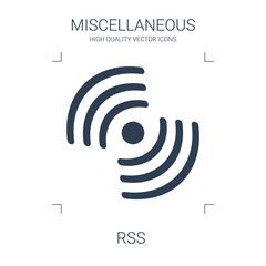 Sticker - rss icon