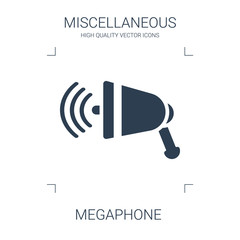 Wall Mural - megaphone icon