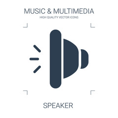 Wall Mural - speaker icon