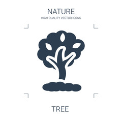 Wall Mural - tree icon