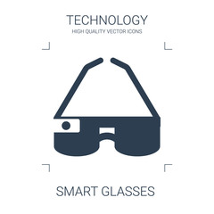 Poster - smart glasses icon