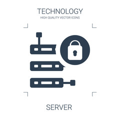 Canvas Print - server icon