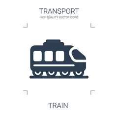 Wall Mural - train icon