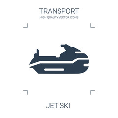 Sticker - jet ski icon