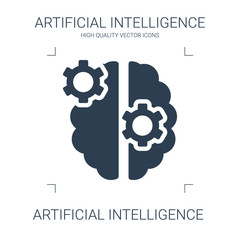 Poster - artificial intelligence icon