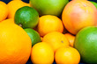 © YKD - Full of Citruses. Oranges, tangerines, limes, pomelo, grapefruits.