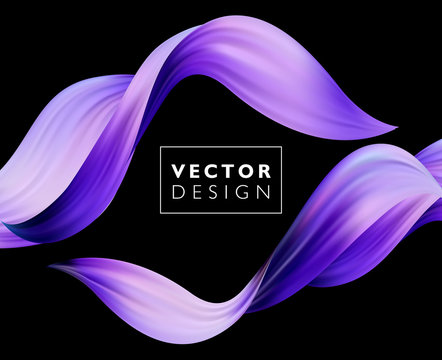 Abstract colorful vector background, color flow liquid wave for design brochure, website, flyer.