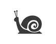 snail logo vector icon illustration design
