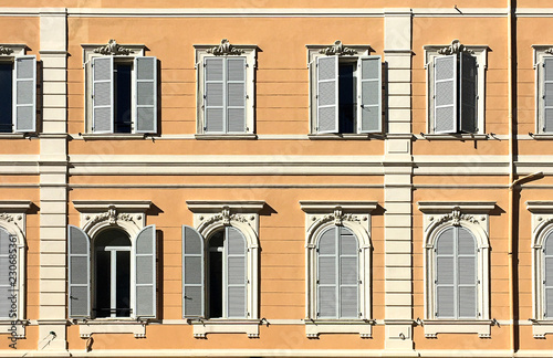 Hausfassade in Frankreich