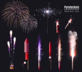 Sticker - Pyrotechnic Sparkler Lights Collection