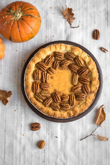 Wall Mural - Pumpkin Pecan Pie