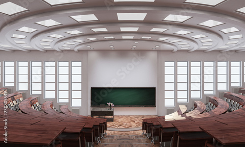 Fotografía Inside an Auditorium 3d rendering