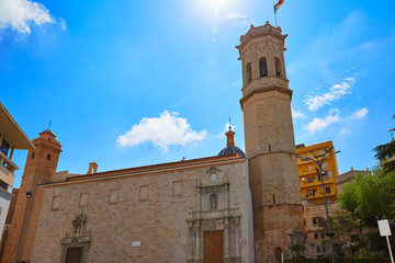 Sticker - El Salavador church in Burriana Castellon