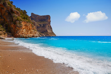 Fototapete - Cala del Moraig beach Benitachell Alicante