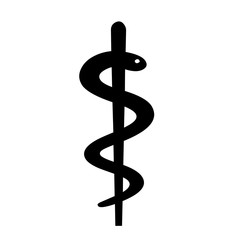 Wall Mural - Caduceus medical symbol