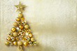 © dragonstock - Glitter and ornament in Christmas tree.
