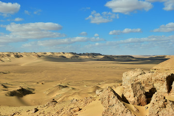 Wall Mural - Sahara desert. Egypt