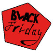 © Eugene - Vector image icon sale. Black friday on holiday. Icon sale, discount. Hand drawn logo sale, discount percentage.