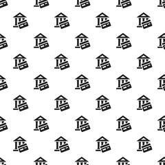 Poster - Credit card bank pattern seamless repeat background for any web design