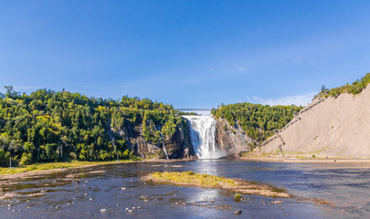 Poster - River at Montmorency Falls