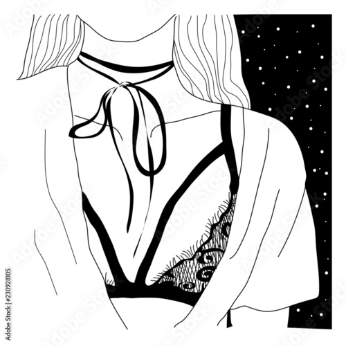 Drawing Women's Tattoo Body Template - bmp-snicker