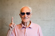 © eugene kashko - old man with sunglasses