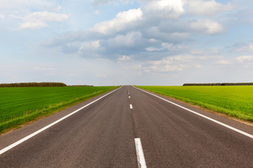 Wall Mural - road field