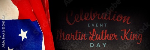 Fotografie, Obraz Composite image of join the celebration event martin luther king