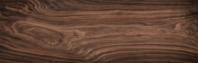 Super Long Walnut Planks Texture Background.Dark Tone Walnut Texture,Walnut Natural Texture, Texture Elements.