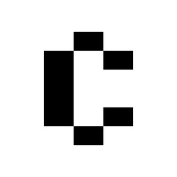 Letter C logo. Icon design. Template elements - vector sign