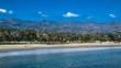Santa Barbara beach from Stearns Wharf