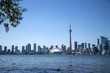 Toronto skyline and CN tower