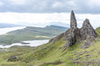 Old Man of Storr, Felsnadel auf der Insel Skye in Schottland